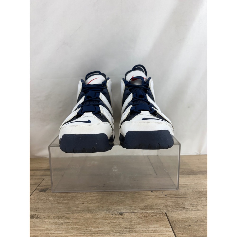 Nike Air More Uptempo Olympic Navy White Red 414962-401 Mens 12 Scottie Pippen - Picture 4 of 10